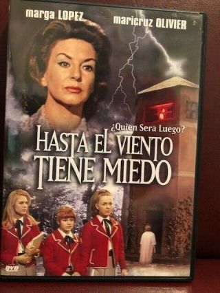Hasta El Viento Tiene Miedo 1968 Even The Wind Is Afraid Dvd Rare Mexican Horror