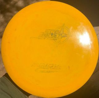 Rare Yellow Pfn Patent S “s - Bst 175” Star Beast 177 G Innova Disc Golf Oop 8/10