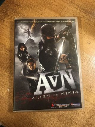 Rare Alien Vs Ninja Dvd Movie Japanese Cult Film Tokyo Gor Police Machine Girl