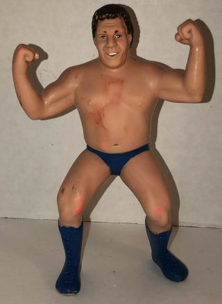 Andre The Giant Ljn Wwf Wwe Wrestling Superstars Short Hair Figure 1986 Rare Htf