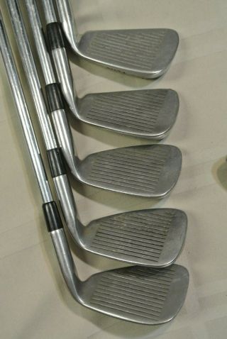 RARE Lynx Parallax Iron Set Golf Clubs 2 - PW STIFF Flex Steel LH Left Handed 6
