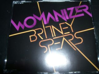 Britney Spears Womanizer Rare Australian 2 Track Cd Single - Like