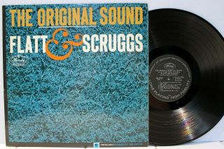 Rare Bluegrass Lp - Flatt & Scruggs - The Sounds - Mercury Mg 20773