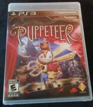 Puppeteer Ps3 Playstation 3 Rare Sony