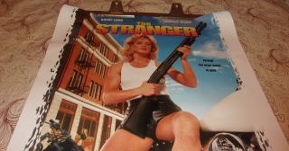 The Stranger Movie poster 1995 action Kathy Long rare 2
