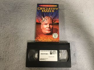 Plughead Rewired: Circuitry Man Ii (1994) - Vhs - Sci - Fi - Promo / Screener - Rare