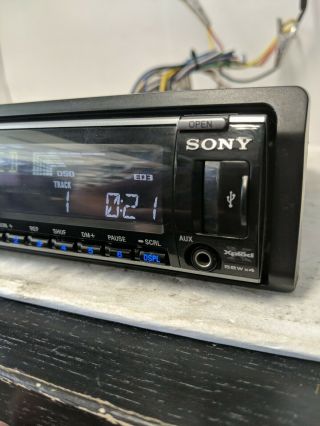 Sony CDX - GT700HD In - Dash CD Stereo Receiver USB/AUX HD/SAT RADIO RARE 5