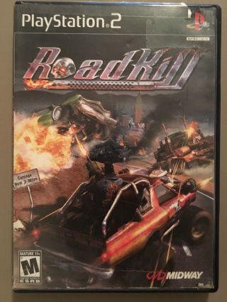 Roadkill Playstation 2 Game Ps2 Complete 2003 Rare
