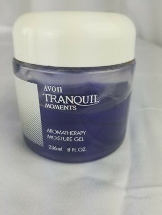 Avon Vintage 1996 Tranquil Moments Aromatherapy Moisture Gel - Rare 6 Oz Rare