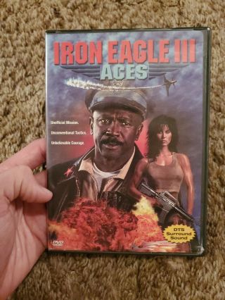 Iron Eagle 3: Aces (dvd,  2004) Oop Mega Rare