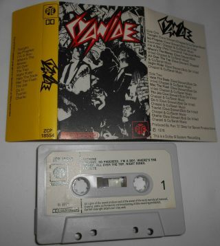 Punk Cyanide Self Titled Ultra Rare 1978 Cassette Tape Pye Zcp 18554 N