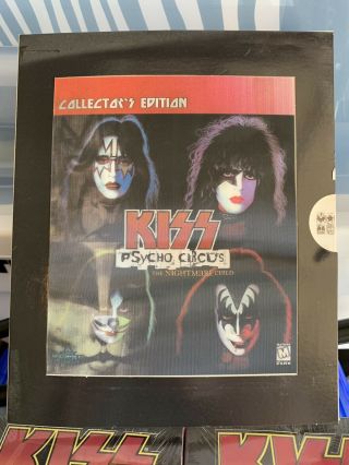 2000 Kiss Psycho Circus The Nightmare Child Video Game Rare Collectors Edition