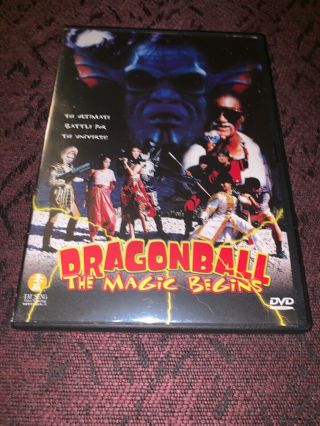 Dragonball: Magic Begins Very Rare Oop 1993 Dragon Ball Z Live Action Cult Dbz