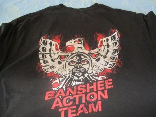Banshee Stunt Crew Antony Starr Lili Simmons T - Shirt Rare