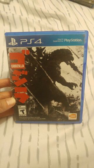 Godzilla Ps4 Playstation 4 Rare Oop Monsters