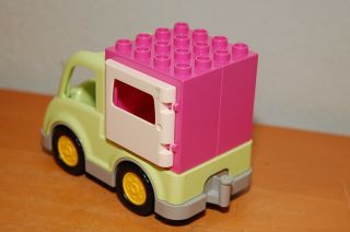RARE Lego Duplo Ice Cream Truck Lime & Pink 2
