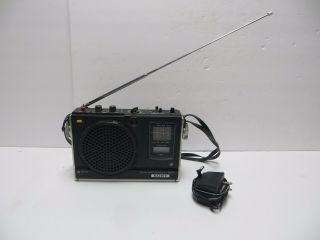 Rare Sony Icf - 5450b Multi - Band Fm/am/sw/mw 3band Receiver Radio