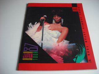 VERY RARE Donna Summer Japan Tour Program 1987 Japanese Concert Brochure Book 2