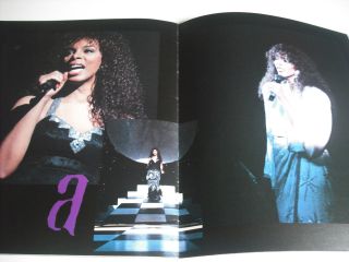 VERY RARE Donna Summer Japan Tour Program 1987 Japanese Concert Brochure Book 8