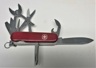 Wenger Tradesman / Classic 51 Swiss Army Knife - Vintage Rare Retired W/ Pliers