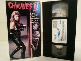 Ghoulies Iv 4 Vhs Horror Rare.