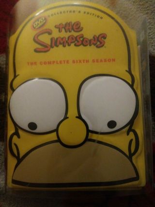 The Simpsons The Complete Sixth Season Collectors Edition,  Very Rare,  Other
