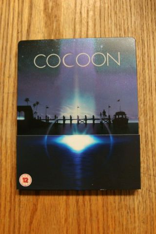 Cocoon Blu - Ray Steelbook Uk Exclusive Ltd Ed Region Rare & Out Of Print Oop