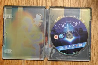 Cocoon Blu - ray SteelBook UK Exclusive Ltd Ed Region Rare & Out of Print OOP 3