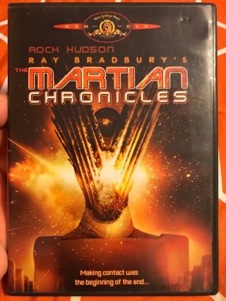 The Martian Chronicles (1980) 2dvd Oop Rare (mgm,  2004) Mini - Series Bradbury