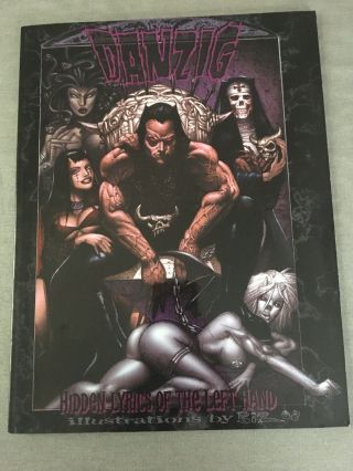 Verotik - Danzig Hidden Lyrics Of The Left Hand Vol.  1 - 2010 1st Print - Rare
