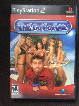 The Guy Game Complete & Rare Title Ps2 Sony Playstation 2 Adult Rated Mature Htf