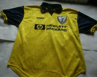 Tottenham Hotspur 1995 1996 Away Rare 3rd Shirt Pony (l)