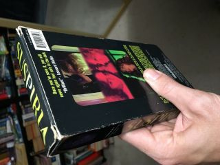 Suspiria (VHS,  1997) horror rare OOP Movie video tape Dario argento suspira 4
