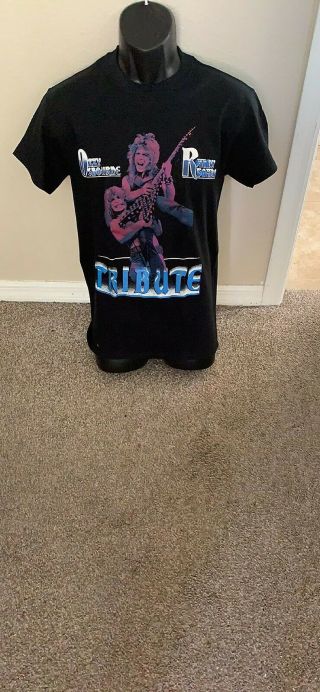 Ozzy Osbourne / Randy Rhoads 2 - Sided Black T - Shirt - Size Small - / Rare