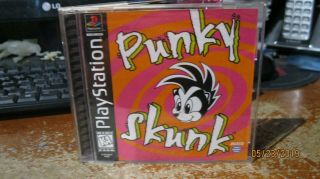 Rare Punky Skunk Playstation Ps1