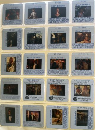 Billy Bathgate (1991) Dustin Hoffman Nicole Kidman 21 Rare Slides