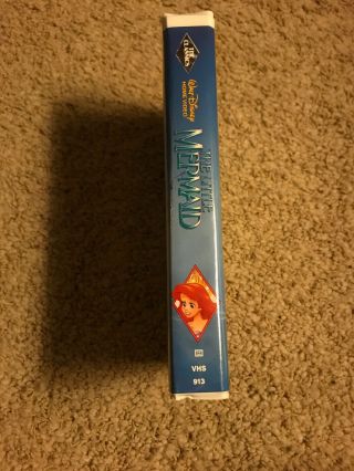 The Little Mermaid (VHS,  1990),  Rare,  Banned Gold Penis Cover 3
