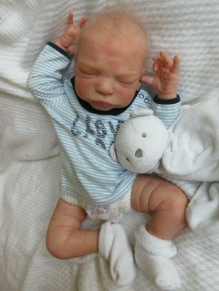 Awesome Reborn Doll - Louis By Rachel Maynard - Very Rare Baby Boy