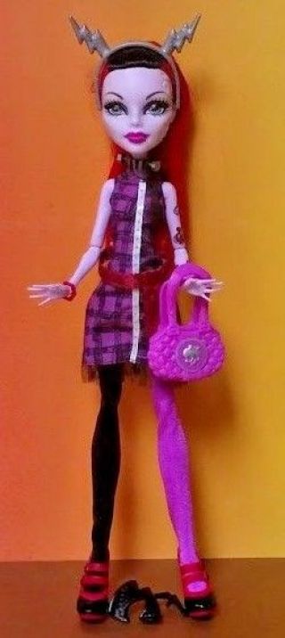 Monster High Freaky Fusion Ghouls Operetta Complete Rare Authentic Mattel Doll