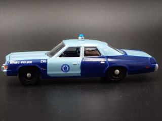 1977 Dodge Royal Monaco Massachusetts State Police Rare 1/64 Diecast Model Car