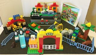 Lego Duplo Big Zoo 6157 Rare Htf