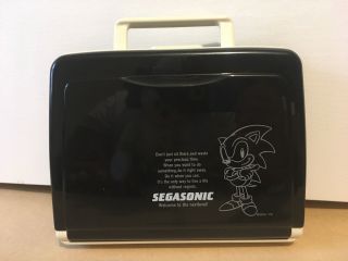 Rare 1991 Segasonic Sewing Kit Sonic The Hedgehog Sega Case Box Vintage 1990s