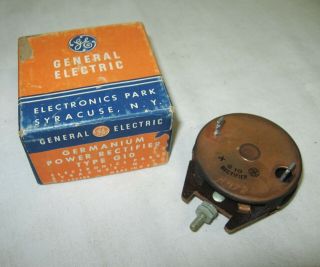 Rare Prototype General Electric Ge G10 Germanium Power Rectifier Transistor