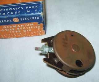 Rare Prototype GENERAL ELECTRIC GE G10 Germanium Power Rectifier transistor 2