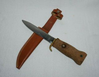 Vintage Rare Amphibian Floating Fish Knife Made In Sheffield England