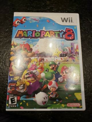 Mario Party 8 Nintendo Wii Complete Rare
