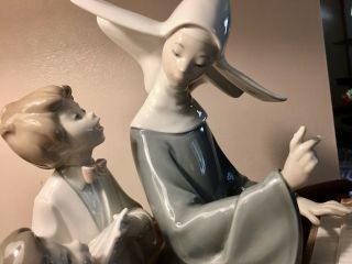 Lladro Nun with Choir Boys SONG LESSON Retired 1981 Extremely Rare 13.  5” Tall 6