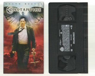 Constantine Vhs Rare Horror Like Video Movie Gore Cult Slasher Keanu Reeves