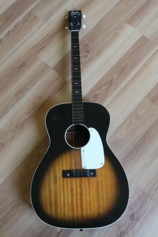 Great Harmony Stella Tenor 4 String Guitar - Rare - 1950 