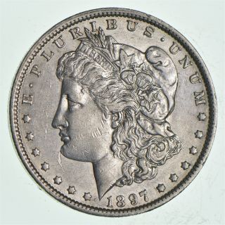 Rare - 1897 - O Morgan Silver Dollar - Very Tough - High Redbook 795